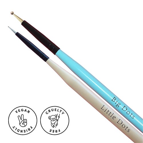 Nail Art Brush - Crazy Dots Duo